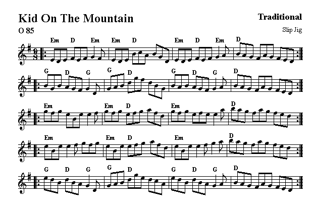 notes for Kid on the Mountain